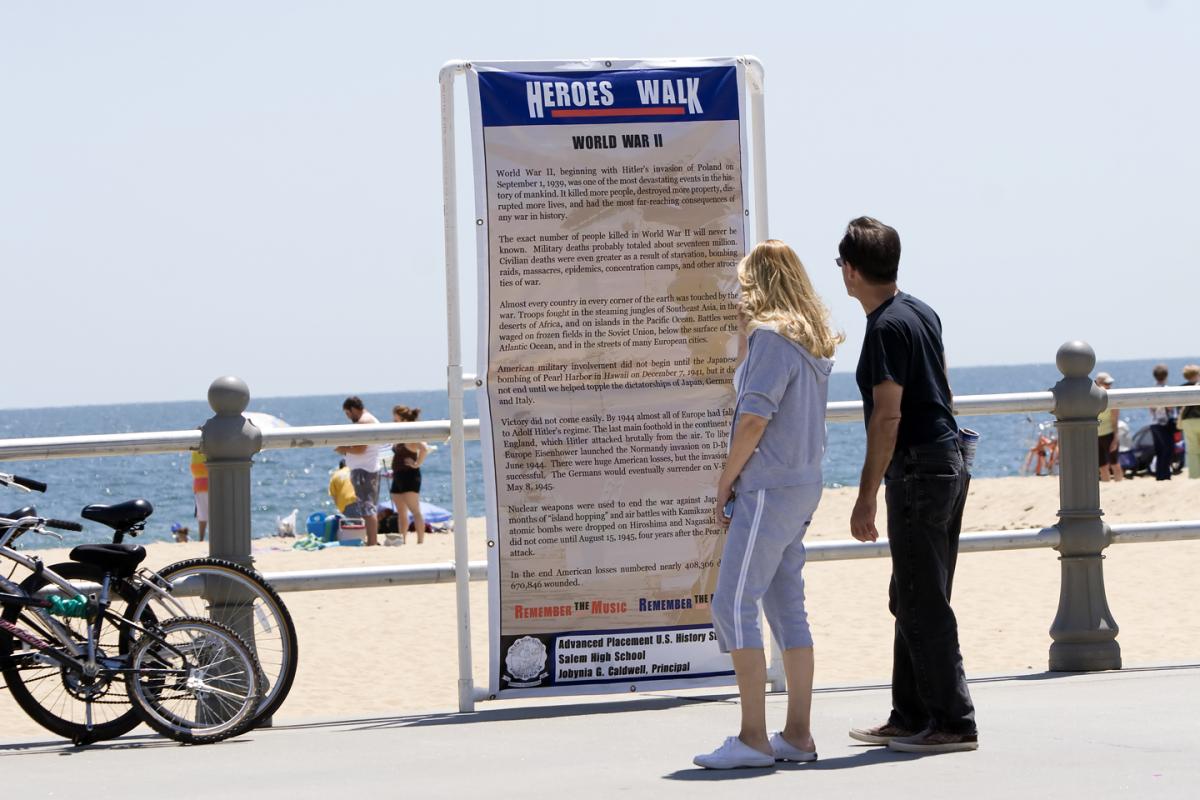 Heroes Walk Virginia Beach Oceanfront